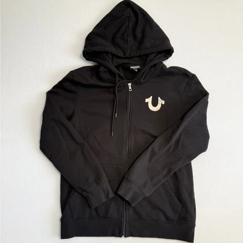 True Religion Buddha Hoodie Size L